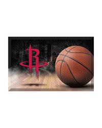 Houston Rockets Scraper Mat by   