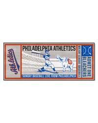 Philadelphia Athletics Ticket Runner Retro by   