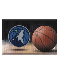 Minnesota Timberwolves Scraper Mat by   