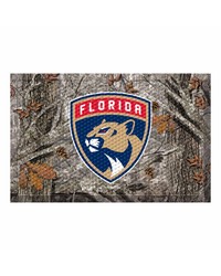 Florida Panthers Camo Scraper Mat by   