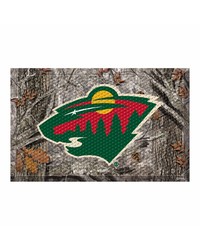 Minnesota Wild Camo Scraper Mat by   