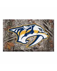 Nashville Predators Camo Scraper Mat by   