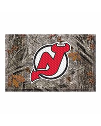 New Jersey Devils Camo Scraper Mat by   