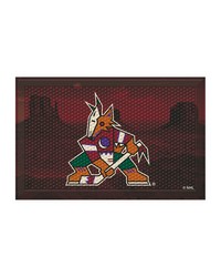 Arizona Coyotes Camo Scraper Mat by   