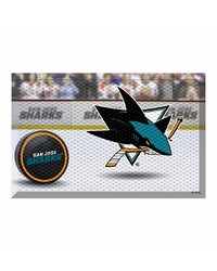 San Jose Sharks Scraper Mat by   