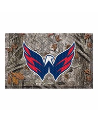 Washington Capitals Camo Scraper Mat by   