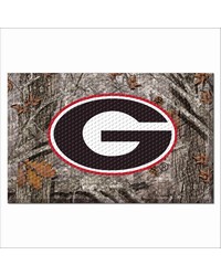 Georgia Bulldogs Camo Scraper Mat by   