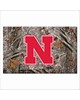 Fan Mats  LLC Nebraska Cornhuskers Camo Scraper Mat Camo