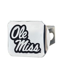 Ole Miss Rebels Hitch Cover Chrome by   