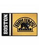 Fan Mats  LLC Boston Bruins Starter Mat Uniform Black