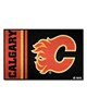 Fan Mats  LLC Calgary Flames Starter Mat Uniform Red