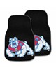 Fan Mats  LLC Fresno State Bulldogs 2-pc Carpet Car Mat Set Black