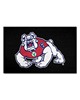 Fan Mats  LLC Fresno State Bulldogs Starter Mat Black