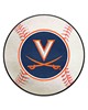 Fan Mats  LLC Virginia Cavaliers Baseball Mat White