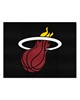 Fan Mats  LLC Miami Heat All-Star Mat Black