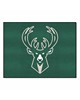 Fan Mats  LLC Milwaukee Bucks All-Star Mat Green