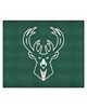 Fan Mats  LLC Milwaukee Bucks Tailgater Mat Green