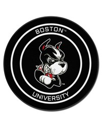 Boston Terriers Puck Mat by   