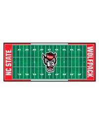 NC State Wolfpack Football Field Runner by   