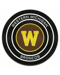 Western Michigan Broncos Puck Mat by   