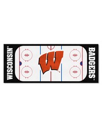 Wisconsin Badgers Rink Runner by   