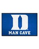 Fan Mats  LLC Duke Blue Devils Starter Mat Man Cave Blue