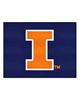 Fan Mats  LLC Illinois Illini All-Star Mat Blue