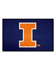 Fan Mats  LLC Illinois Illini Starter Mat Blue