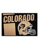 Fan Mats  LLC Colorado Buffaloes Starter Mat Uniform Black