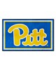 Fan Mats  LLC Pitt Panthers 4x6 Rug Navy