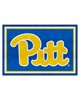 Fan Mats  LLC Pitt Panthers 5x8 Rug Navy