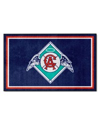 Anaheim Angels 4x6 Rug Retro by   