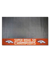 Denver Broncos Grill Mat by   