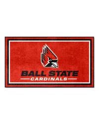 Ball State Cardinals 3x5 Rug by   