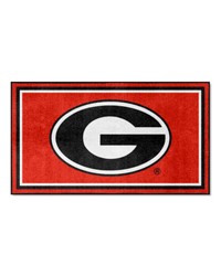 Georgia Bulldogs 3x5 Rug by   