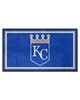 Fan Mats  LLC Kansas City Royals 3x5 Rug Blue