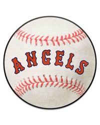 Anaheim Angels Baseball Mat Retro by   