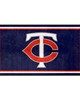 Fan Mats  LLC Minnesota Twins 3x5 Rug Navy