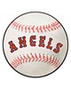 Fan Mats  LLC Anaheim Angels Baseball Mat Retro White