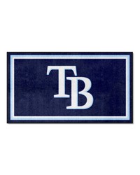 Tampa Bay Rays 3x5 Rug by   