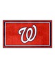 Fan Mats  LLC Washington Nationals 3x5 Rug Red