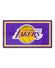 Fan Mats  LLC Los Angeles Lakers 3x5 Rug Purple