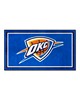 Fan Mats  LLC Oklahoma City Thunder 3x5 Rug Blue