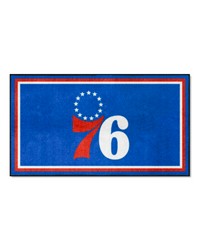 Philadelphia 76ers 3x5 Rug by   