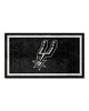 Fan Mats  LLC San Antonio Spurs 3x5 Rug Black