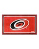 Fan Mats  LLC Carolina Hurricanes 3x5 Rug Red