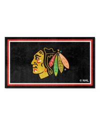 Chicago Blackhawks 3x5 Rug by   