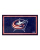 Fan Mats  LLC Columbus Blue Jackets 3x5 Rug Navy