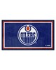 Fan Mats  LLC Edmonton Oilers 3x5 Rug Blue