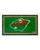 Fan Mats  LLC Minnesota Wild 3x5 Rug Green